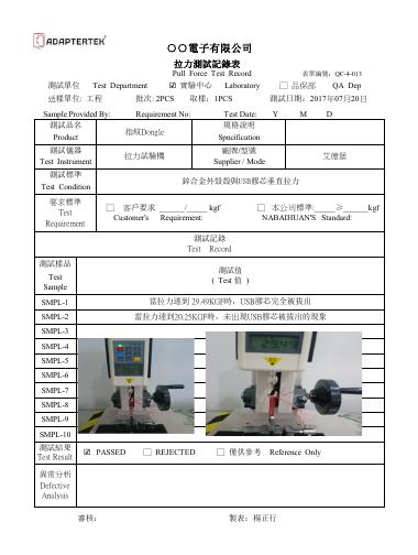 拉力測試報告 預覽