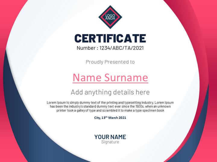 certificate 第 16 頁