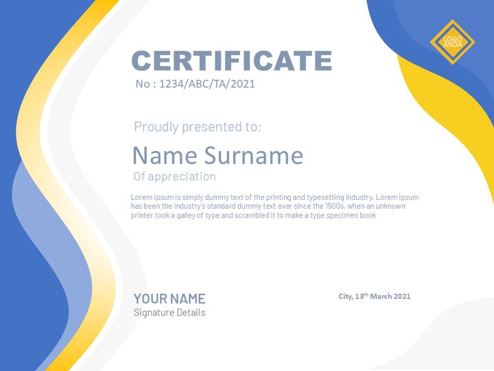 certificate 第 2 頁