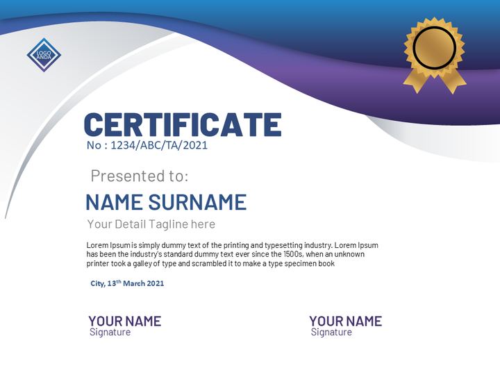 certificate 第 9 頁