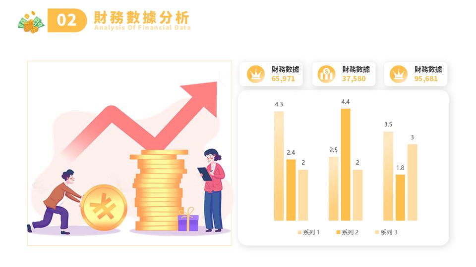 新金黄色簡約風金融理財策劃方案PPT模板(1) 第 10 頁