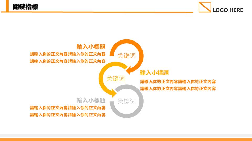 簡約橙色年終總結 第 12 頁