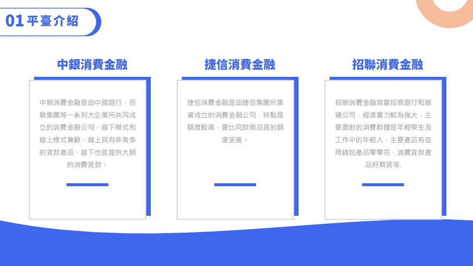 藍色插畫風金融信貸產品介紹(1) 第 6 頁