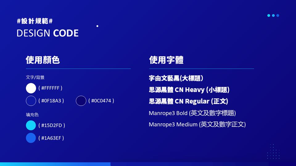 藍色科技風模板 第 21 頁