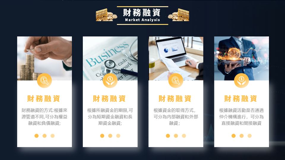 金深藍色商務風理財產品介紹(1) 第 19 頁