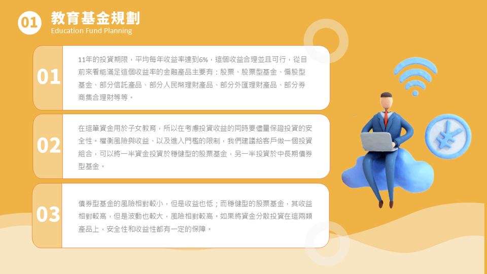 金色卡通風投資理財規劃(1) 第 6 頁